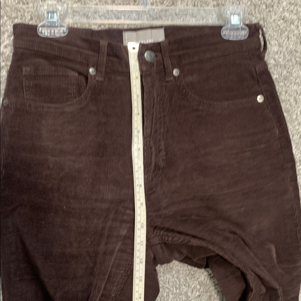 Everlane Dark Brown Corduroy Tapered Pants - Picture 8 of 10